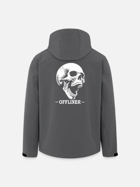 Crying Skull - Men’s Recycled Softshell Jacket by Stanley/Stella - black