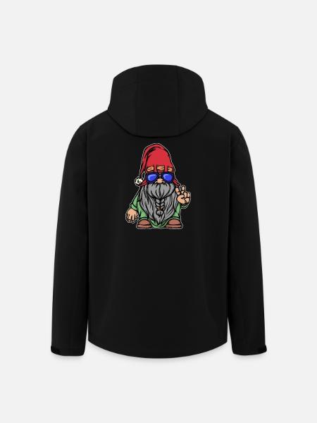 Bartfrisur Bart Bartwuchs Männlichkeit Bartträger - Recycelte Männer Softshell-Jacke von Stanley/Stella - Schwarz