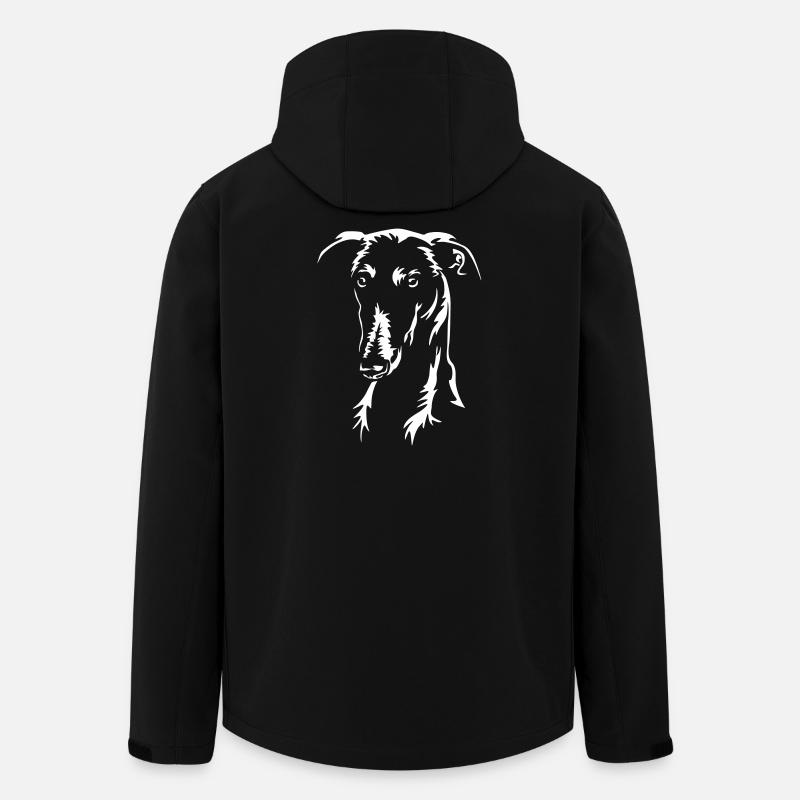 Galgo Head "Black Edition" - Men’s Recycled Softshell Jacket by Stanley/Stella - black