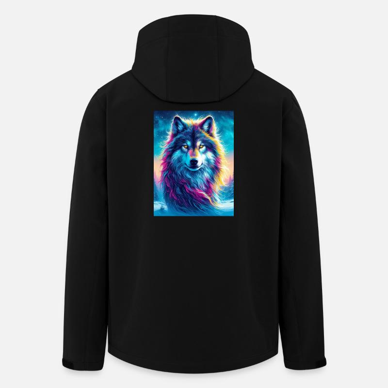 Wolf - Men’s Recycled Softshell Jacket by Stanley/Stella - black