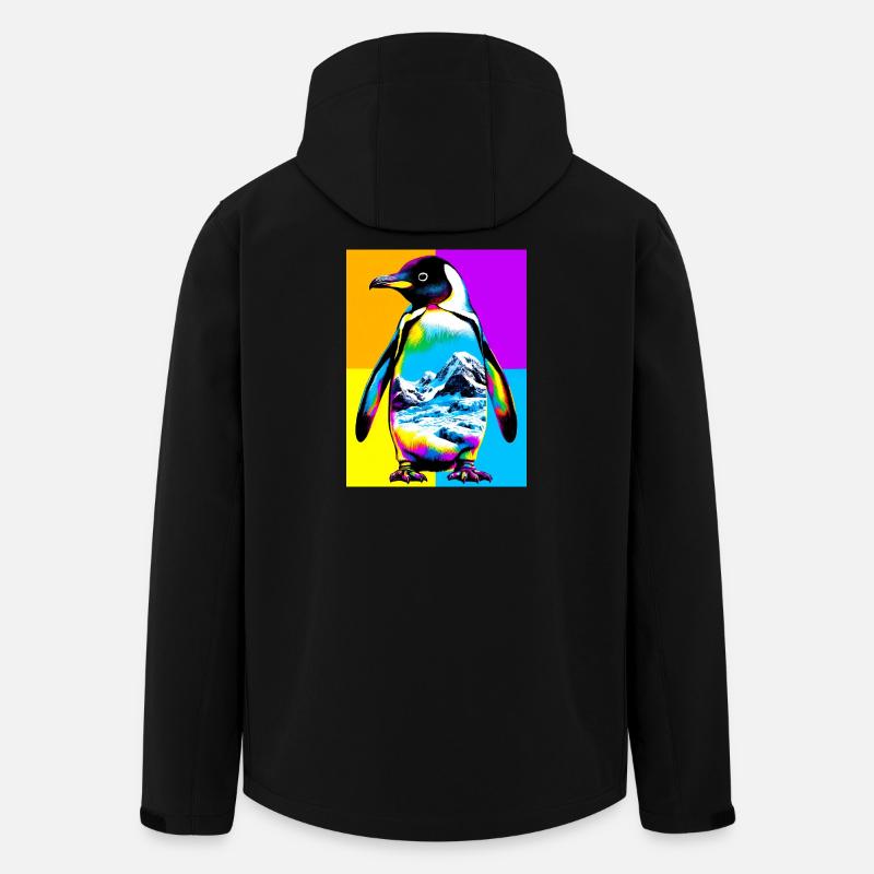 pingouin - Veste softshell homme en polyester recyclé Stanley/Stella - noir