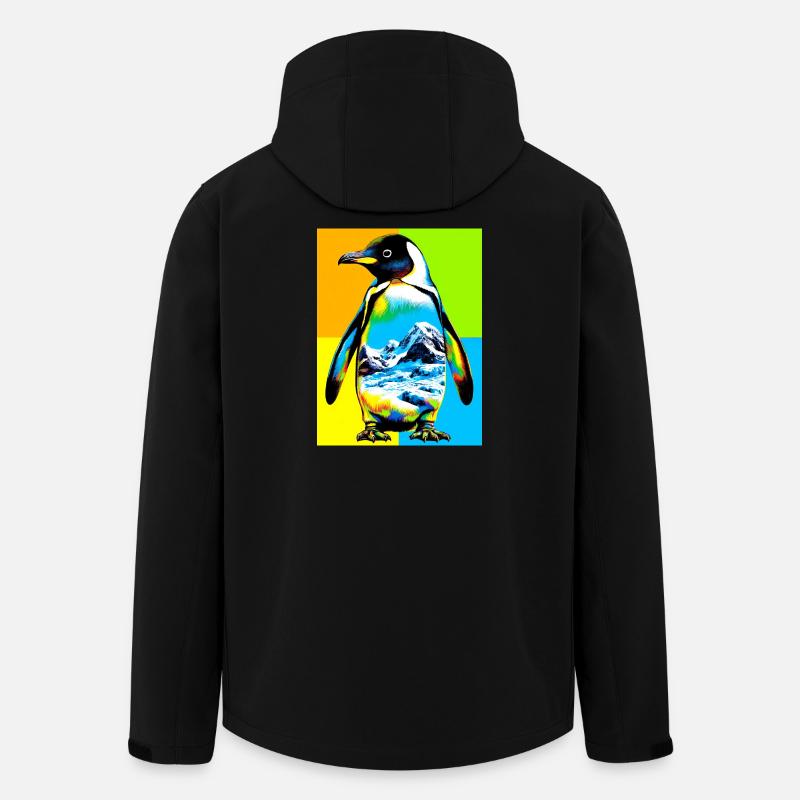 pingouin - Veste softshell homme en polyester recyclé Stanley/Stella - noir