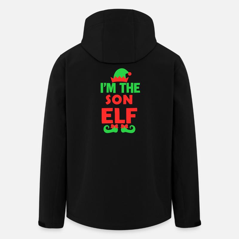 Im The Son Elf Christmas Tee - Men’s Recycled Softshell Jacket by Stanley/Stella - black