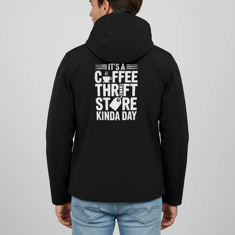 Kaffee-Secondhand-Tag Tag Recycelte Männer Softshell-Jacke von Stanley/Stella