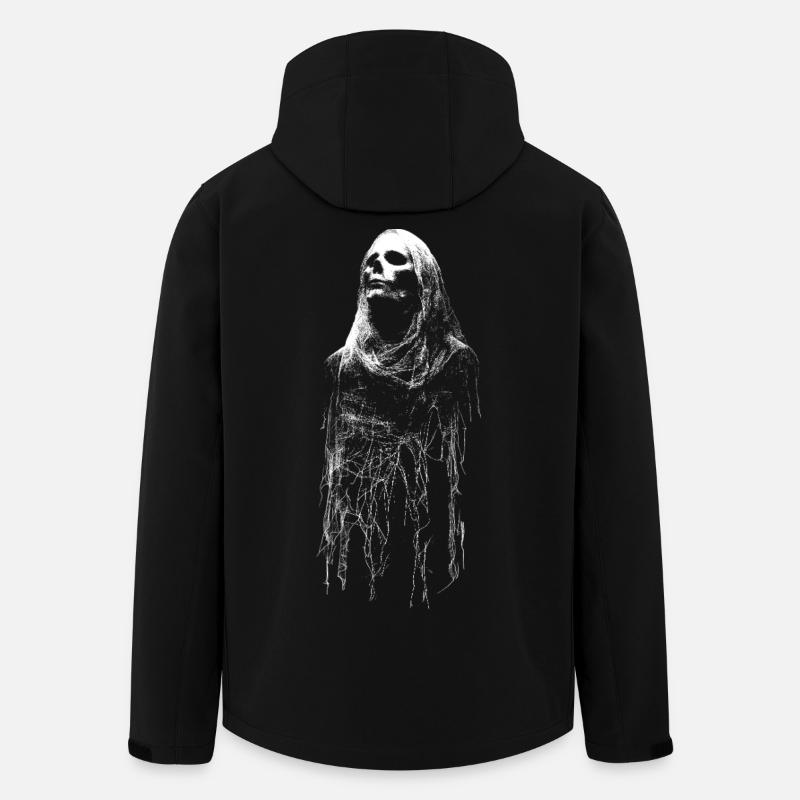 Veil spirit in haunted garb - Men’s Recycled Softshell Jacket by Stanley/Stella - black