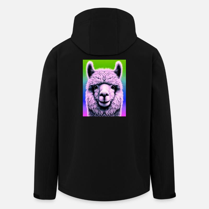 Alpaca - Men’s Recycled Softshell Jacket by Stanley/Stella - black