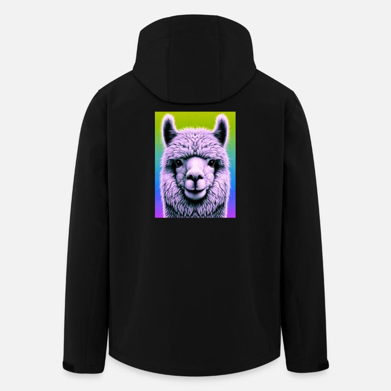 Alpaca - Men’s Recycled Softshell Jacket by Stanley/Stella - black