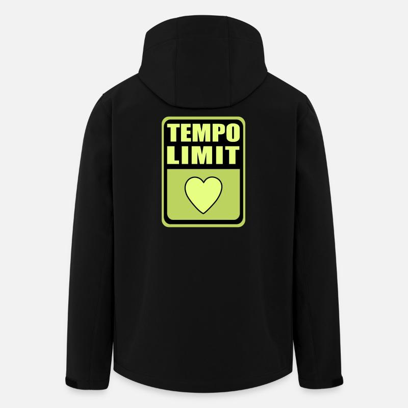 Speed limit - Men’s Recycled Softshell Jacket by Stanley/Stella - black
