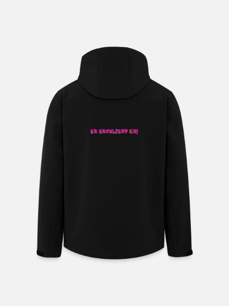 It's escalating anyway! - Men’s Recycled Softshell Jacket by Stanley/Stella - black