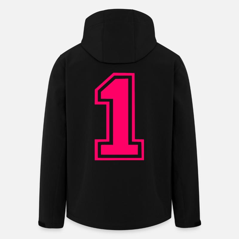 1 - Recycelte Männer Softshell-Jacke von Stanley/Stella - Schwarz