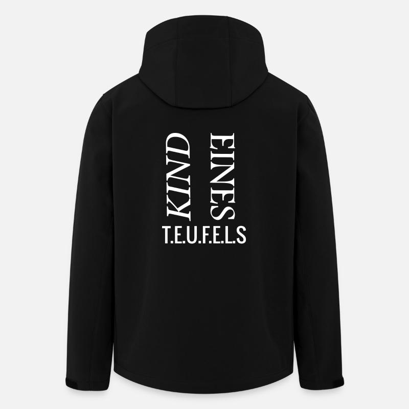Enfant d’un démon - Veste softshell homme en polyester recyclé Stanley/Stella - noir
