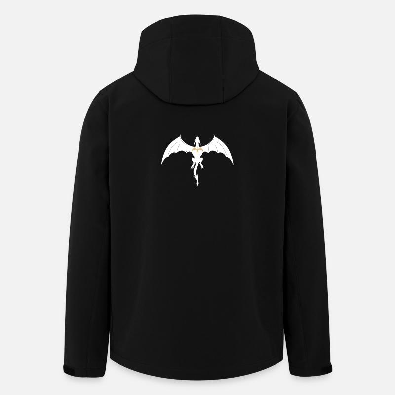 Vierter Flügeldrache - Recycelte Männer Softshell-Jacke von Stanley/Stella - Schwarz