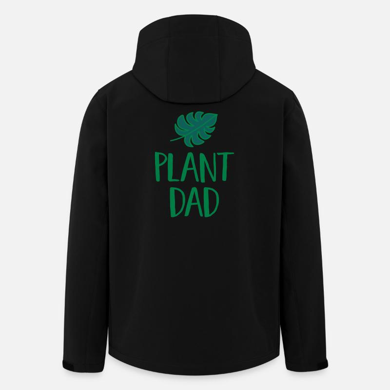 Plant Dad - Veste softshell homme en polyester recyclé Stanley/Stella - noir