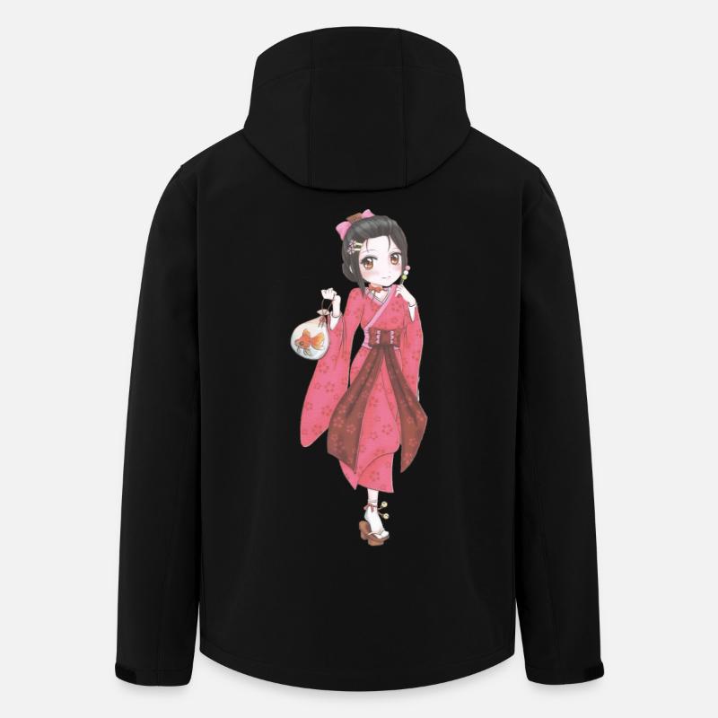 Mangas - Veste softshell homme en polyester recyclé Stanley/Stella - noir