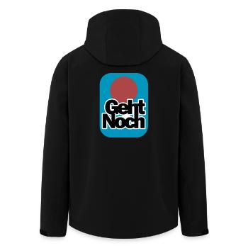 C’est encore possible - Veste softshell homme en polyester recyclé Stanley/Stella - noir - Dos - AI Model Male 185 light (185cm)