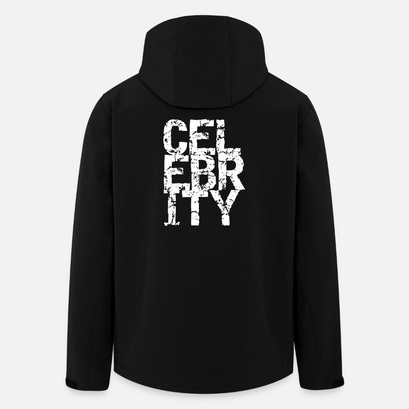 Grobe Typografie Urban Art - Recycelte Männer Softshell-Jacke von Stanley/Stella - Schwarz