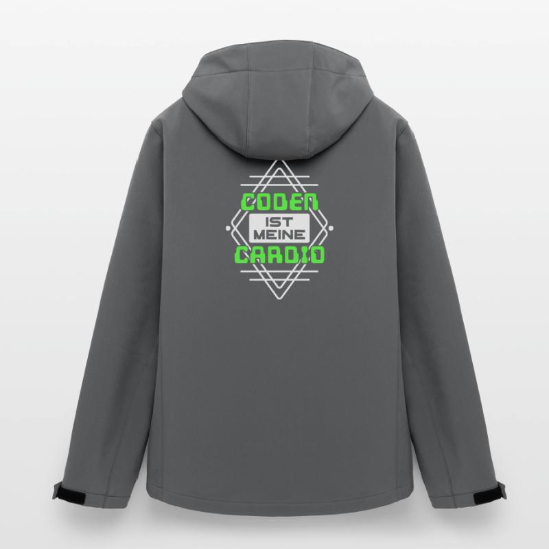 Coden Statement Developer Computerfreak Skripting Recycelte Männer Softshell-Jacke von Stanley/Stella