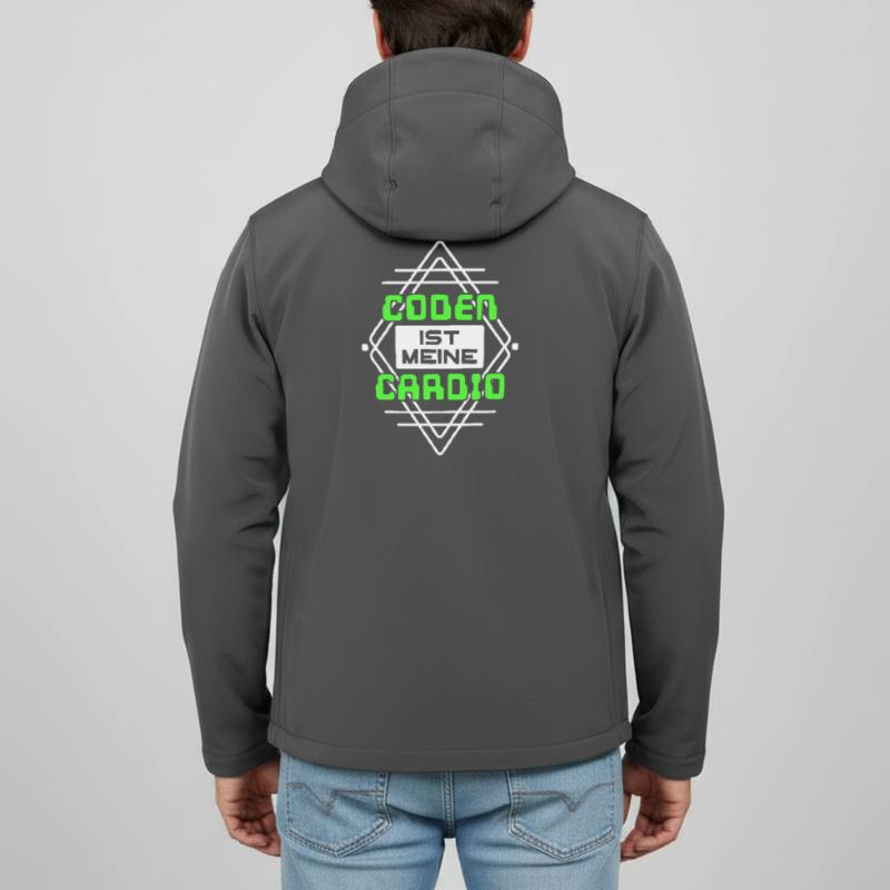Coden Statement Developer Computerfreak Skripting Recycelte Männer Softshell-Jacke von Stanley/Stella