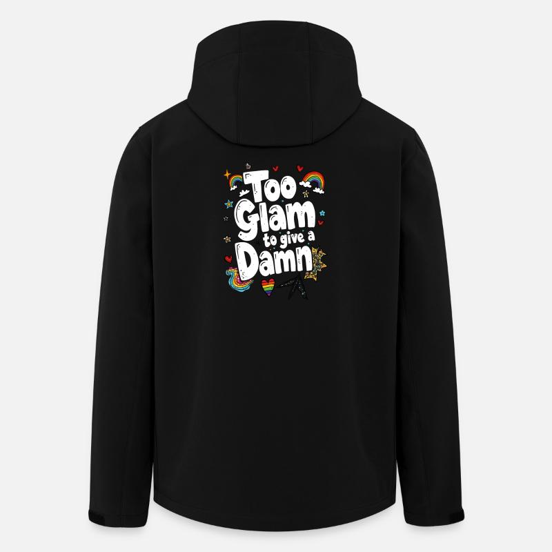 TROP GLAMOUR POUR S’EN SOUCIER - Veste softshell homme en polyester recyclé Stanley/Stella - noir