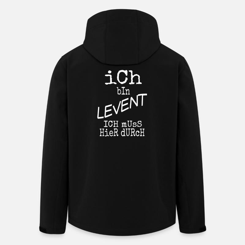 Cadeau pour Levent - Veste softshell homme en polyester recyclé Stanley/Stella - noir