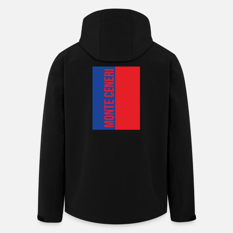 Monte Ceneri T-Shirt - Recycelte Männer Softshell-Jacke von Stanley/Stella - Schwarz