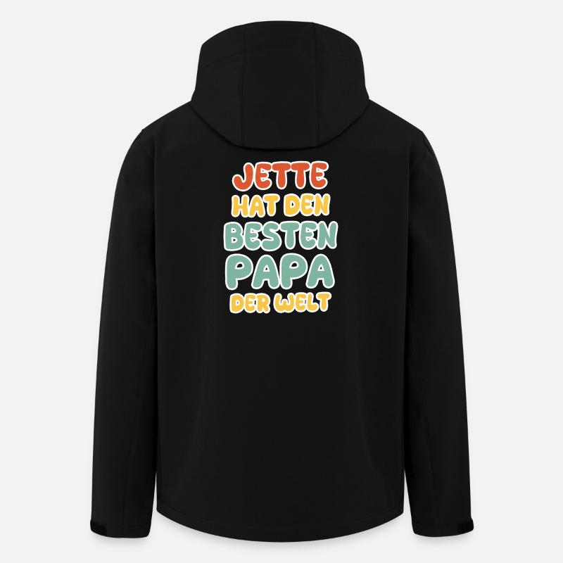 Bébé Jette - Veste softshell homme en polyester recyclé Stanley/Stella - noir