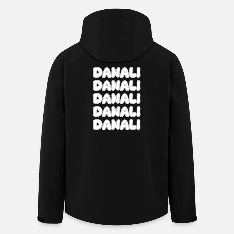 Gift for Danali - Men’s Recycled Softshell Jacket by Stanley/Stella - black