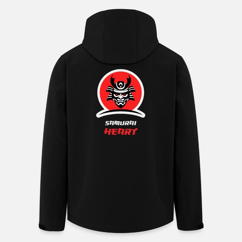 Samurai-Workout - Recycelte Männer Softshell-Jacke von Stanley/Stella - Schwarz