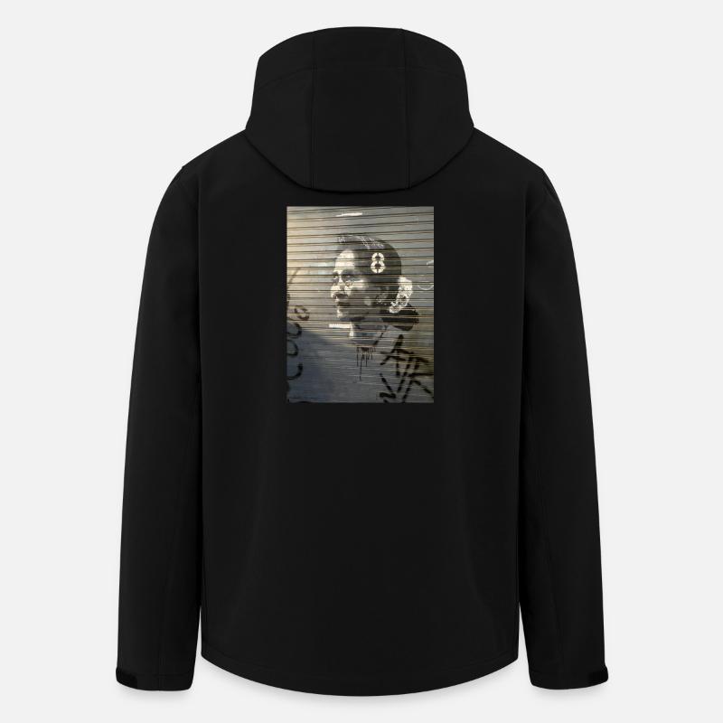 MYANMAR - Recycelte Männer Softshell-Jacke von Stanley/Stella - Schwarz