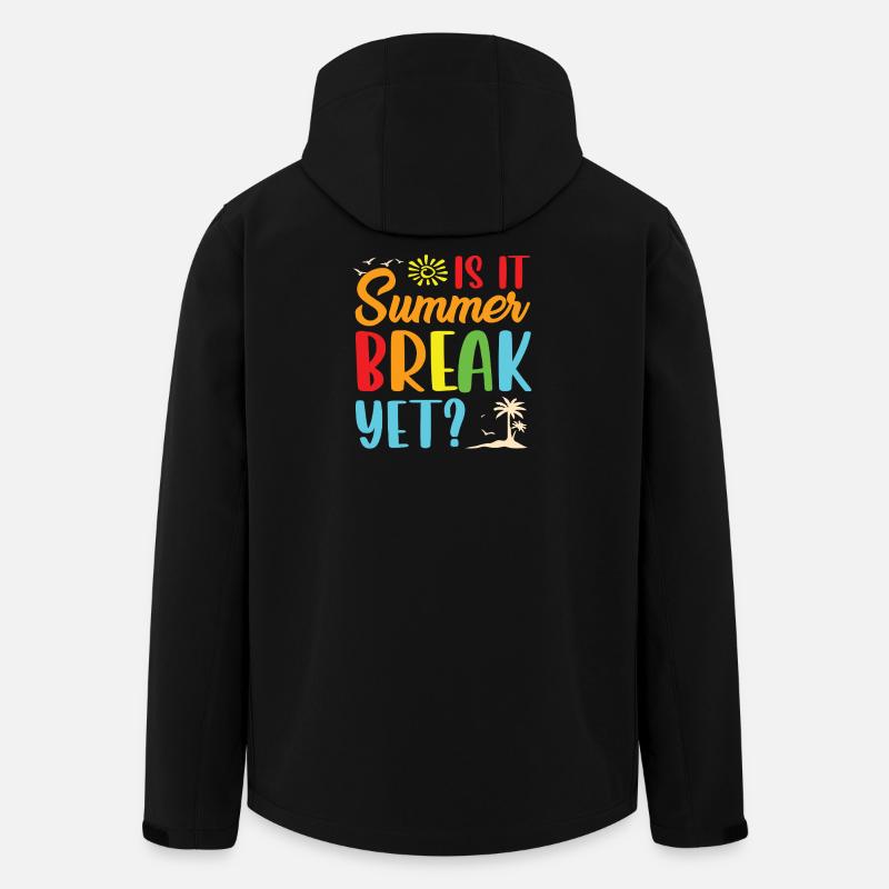 Summer break yet - Men’s Recycled Softshell Jacket by Stanley/Stella - black