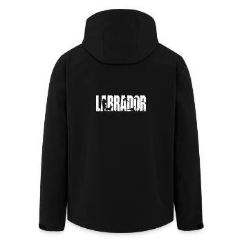 LABRADOR Chiens de chasse Chiens de chasse Labbi Wilsigns - Veste softshell homme en polyester recyclé Stanley/Stella - noir - Dos - AI Model Male 185 light (185cm)