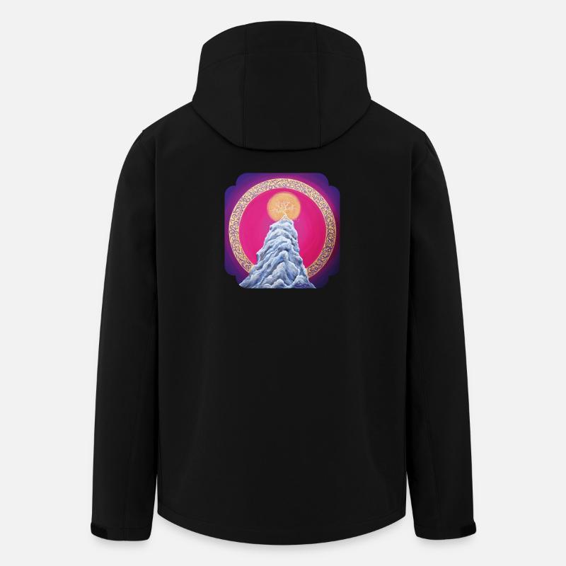 Sternentor der Ewigkeit - Sonja Ariel von Staden - Recycelte Männer Softshell-Jacke von Stanley/Stella - Schwarz