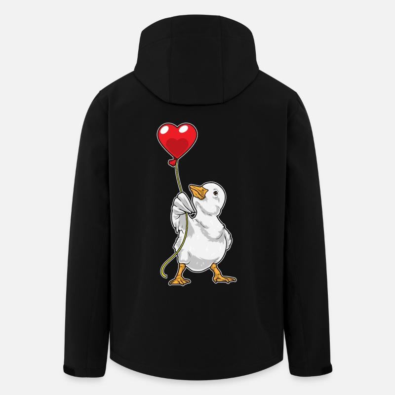 Duck Balloon - Men’s Recycled Softshell Jacket by Stanley/Stella - black