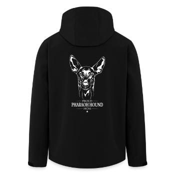 Pharaon Chien Maman Chiens Pharaon Chien Wilsigns - Veste softshell homme en polyester recyclé Stanley/Stella - noir - Dos - AI Model Male 185 light (185cm)