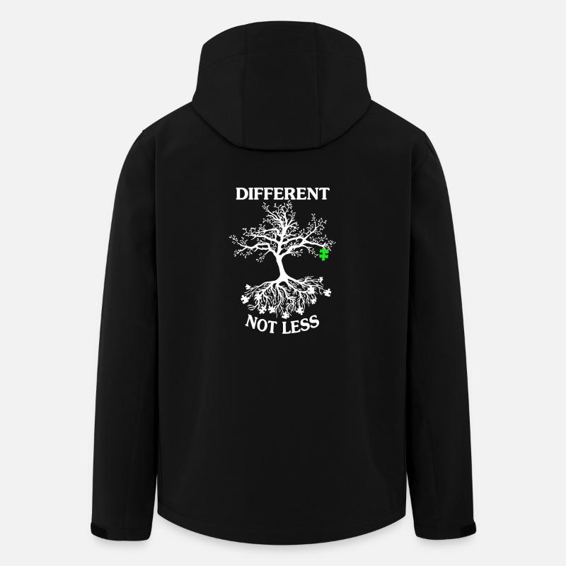 CHEMISE DE SENSIBILISATION À L’AUTISME - Veste softshell homme en polyester recyclé Stanley/Stella - noir