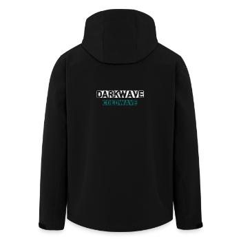 Darkwave Coldwave - Veste softshell homme en polyester recyclé Stanley/Stella - noir - Dos - AI Model Male 185 light (185cm)