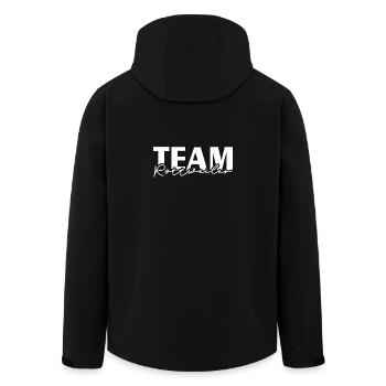 TEAM ROTTWEILER Wilsigns IGP Dog Sport Dogs - Veste softshell homme en polyester recyclé Stanley/Stella - noir - Dos - AI Model Male 185 light (185cm)