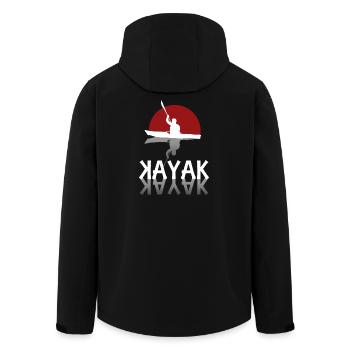 Kayak - Veste softshell homme en polyester recyclé Stanley/Stella - noir - Dos - AI Model Male 185 light (185cm)