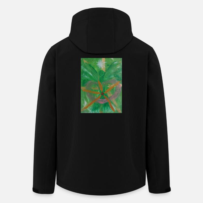 Erzengel Raphael Heilerengel - Recycelte Männer Softshell-Jacke von Stanley/Stella - Schwarz