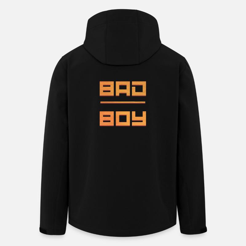 Bad Boy - Veste softshell homme en polyester recyclé Stanley/Stella - noir