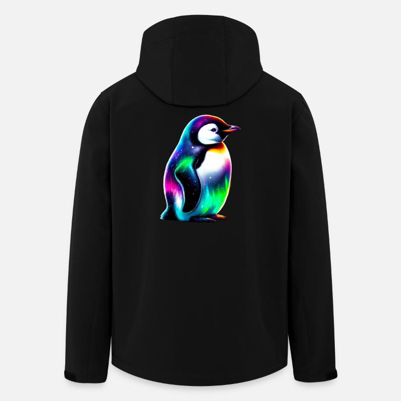 Penguin - Men’s Recycled Softshell Jacket by Stanley/Stella - black