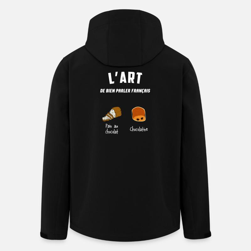 Fierté Sud Ouest Idée de Cadeau - Veste softshell homme en polyester recyclé Stanley/Stella - noir