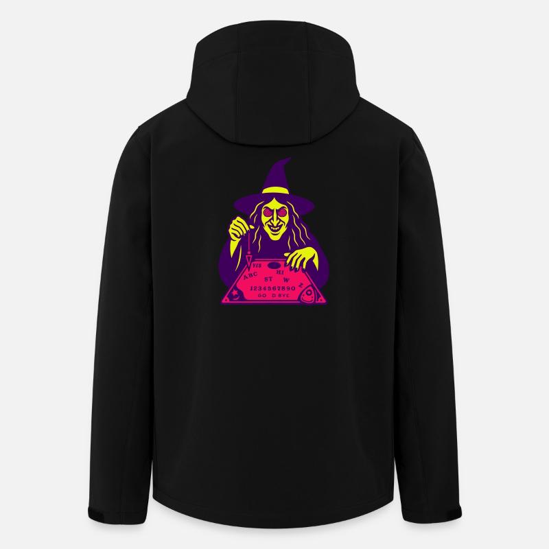 Hypno Witch - Men’s Recycled Softshell Jacket by Stanley/Stella - black
