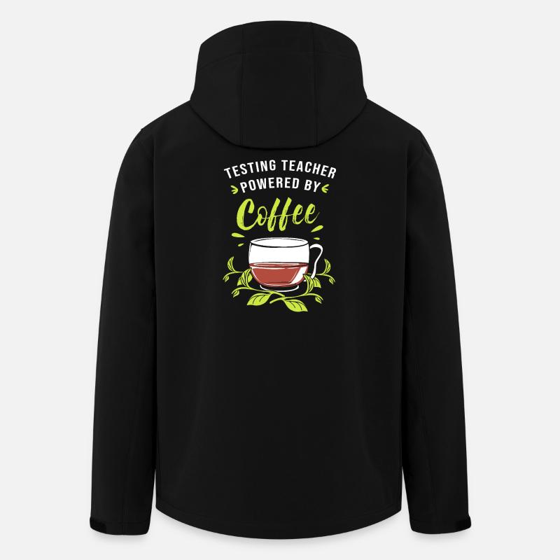 Examen d’enseignant - Veste softshell homme en polyester recyclé Stanley/Stella - noir