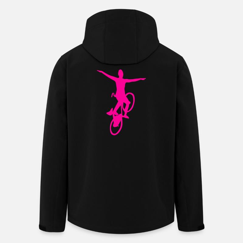Kunstrad, Kunstradfahren, Hallenradsport - Recycelte Männer Softshell-Jacke von Stanley/Stella - Schwarz