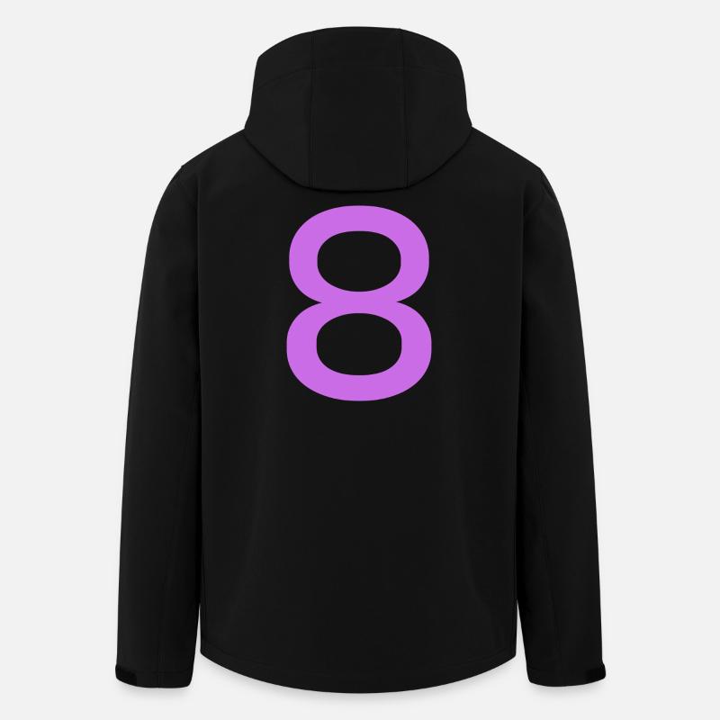 8 - Veste softshell homme en polyester recyclé Stanley/Stella - noir