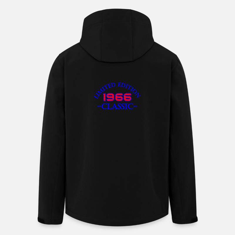 1966 Klassik Limited Edition - Recycelte Männer Softshell-Jacke von Stanley/Stella - Schwarz