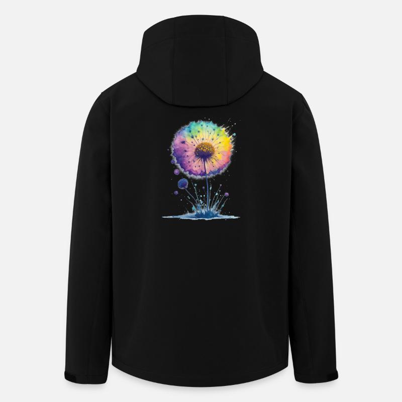 Fleur - Veste softshell homme en polyester recyclé Stanley/Stella - noir