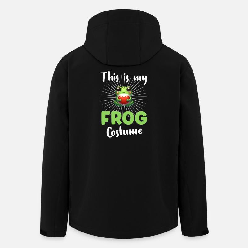 Frog Frogs - Men’s Recycled Softshell Jacket by Stanley/Stella - black