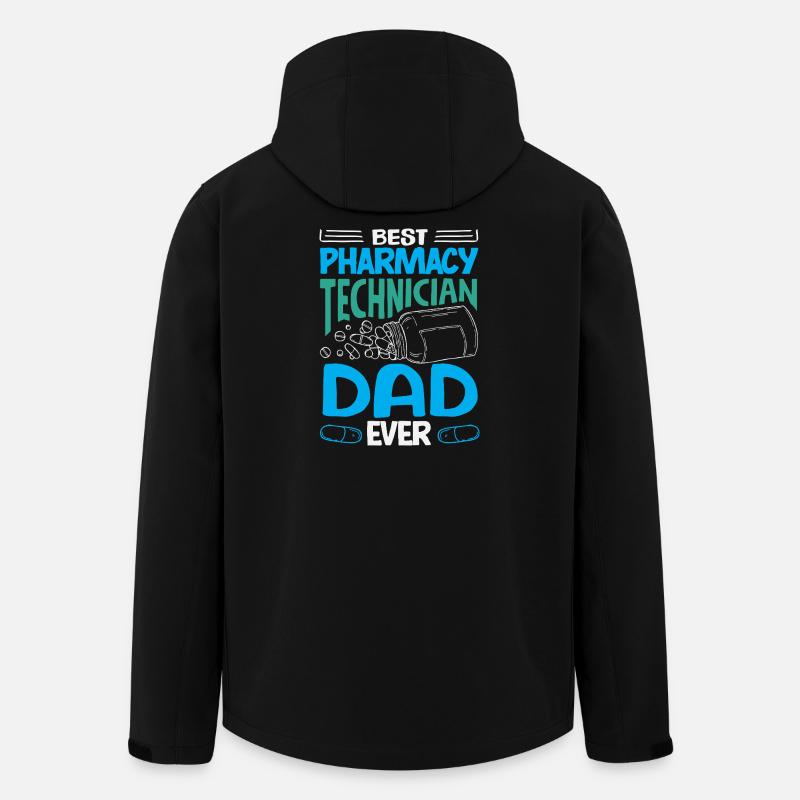 Pharmacist Pharmaceutical Technical - Men’s Recycled Softshell Jacket by Stanley/Stella - black